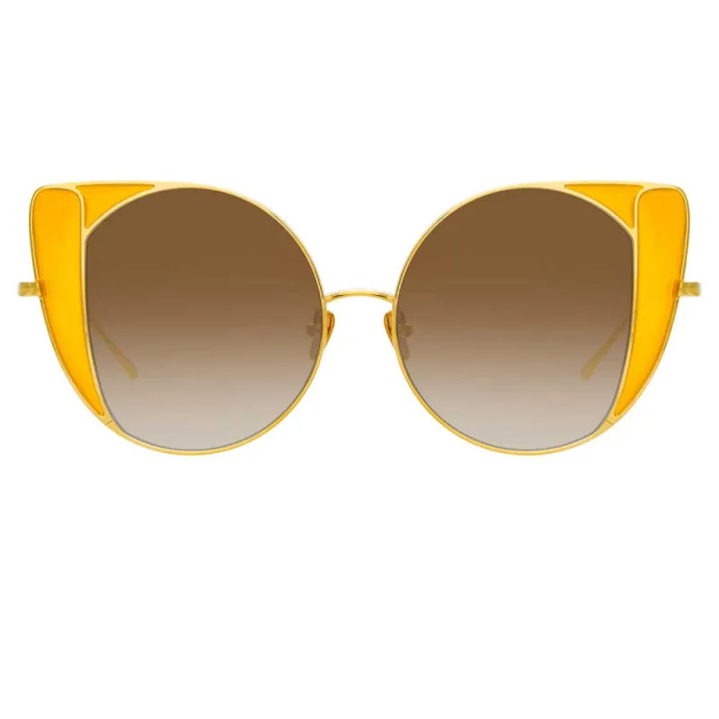 Linda Farrow Austin C3 Cat Eye Sunglasses sold by Linda Farrow