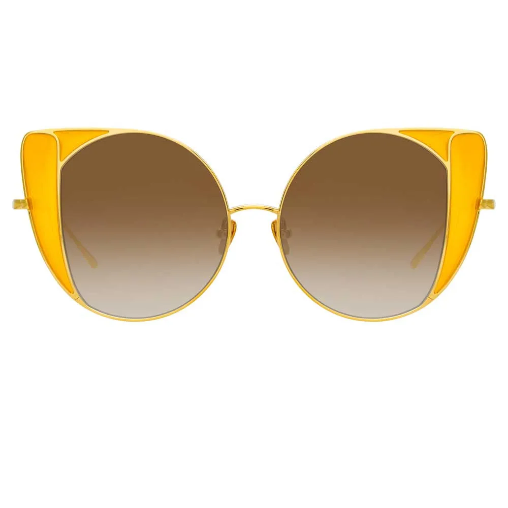Linda Farrow Austin C3 Cat Eye Sunglasses sold by Linda Farrow