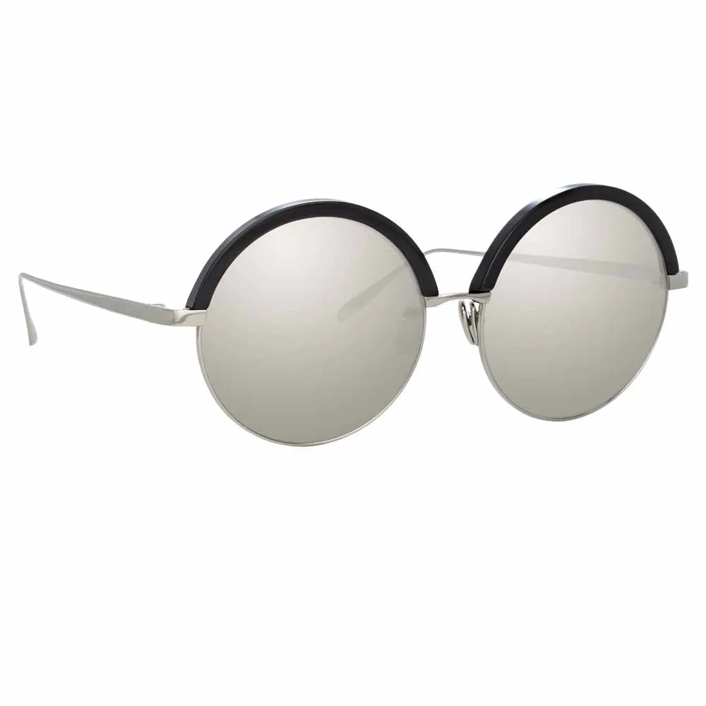 Linda Farrow Annie C3 Round Sunglasses sold by Linda Farrow product image thumbnail 2