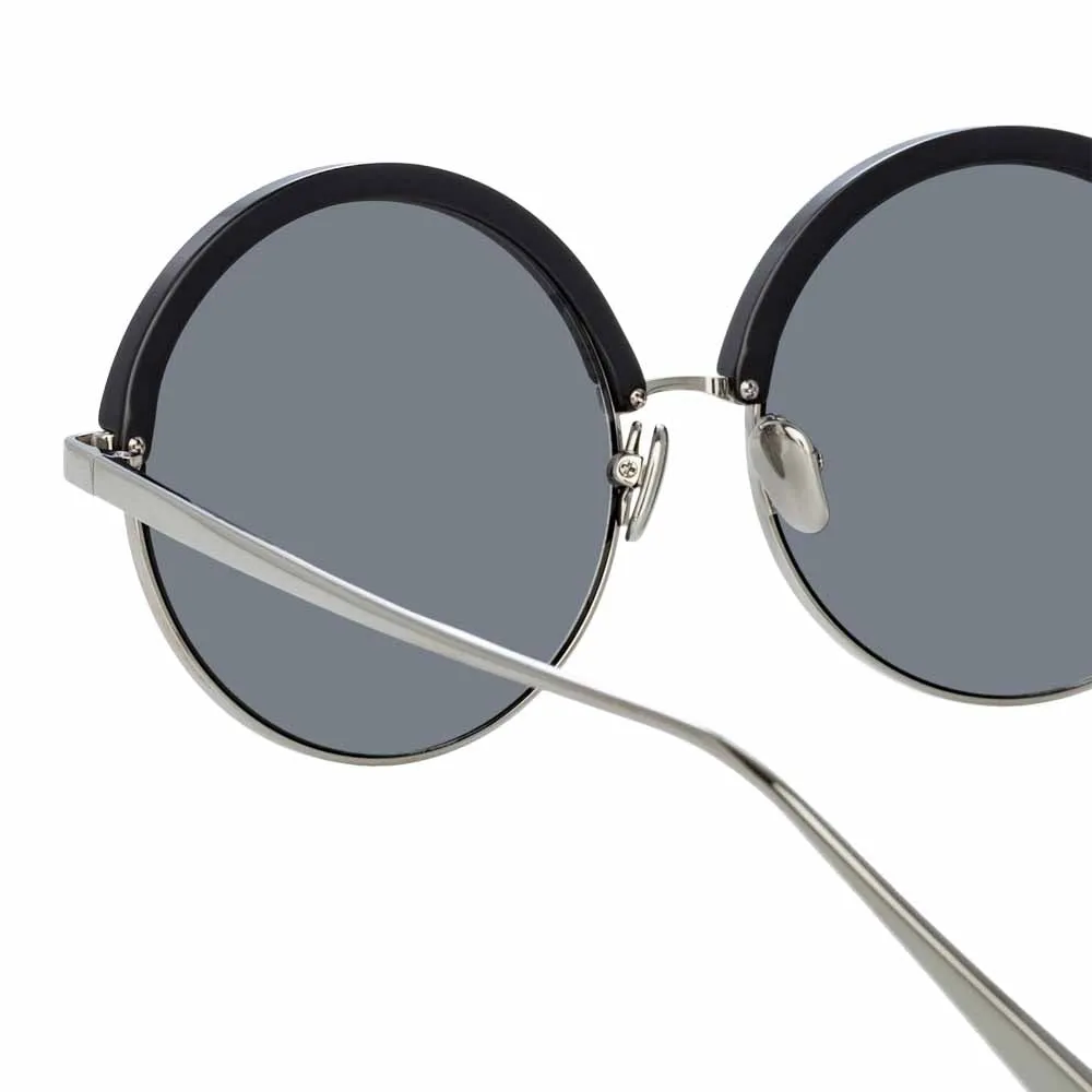Linda Farrow Annie C3 Round Sunglasses sold by Linda Farrow product image thumbnail 4