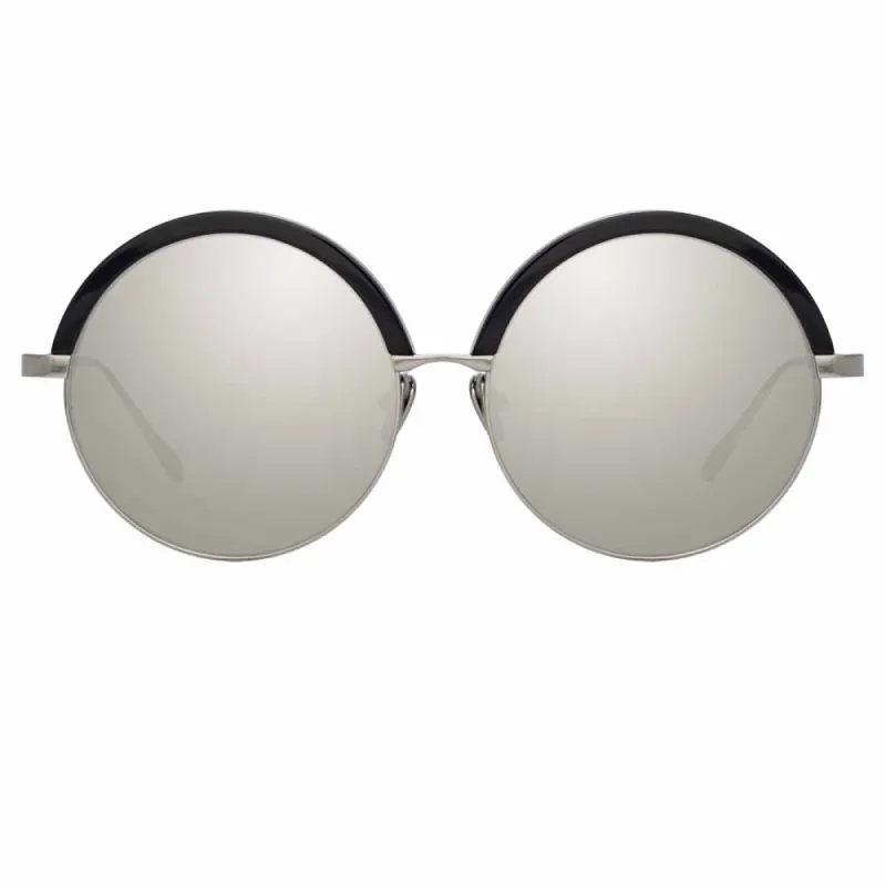 Linda Farrow Annie C3 Round Sunglasses sold by Linda Farrow