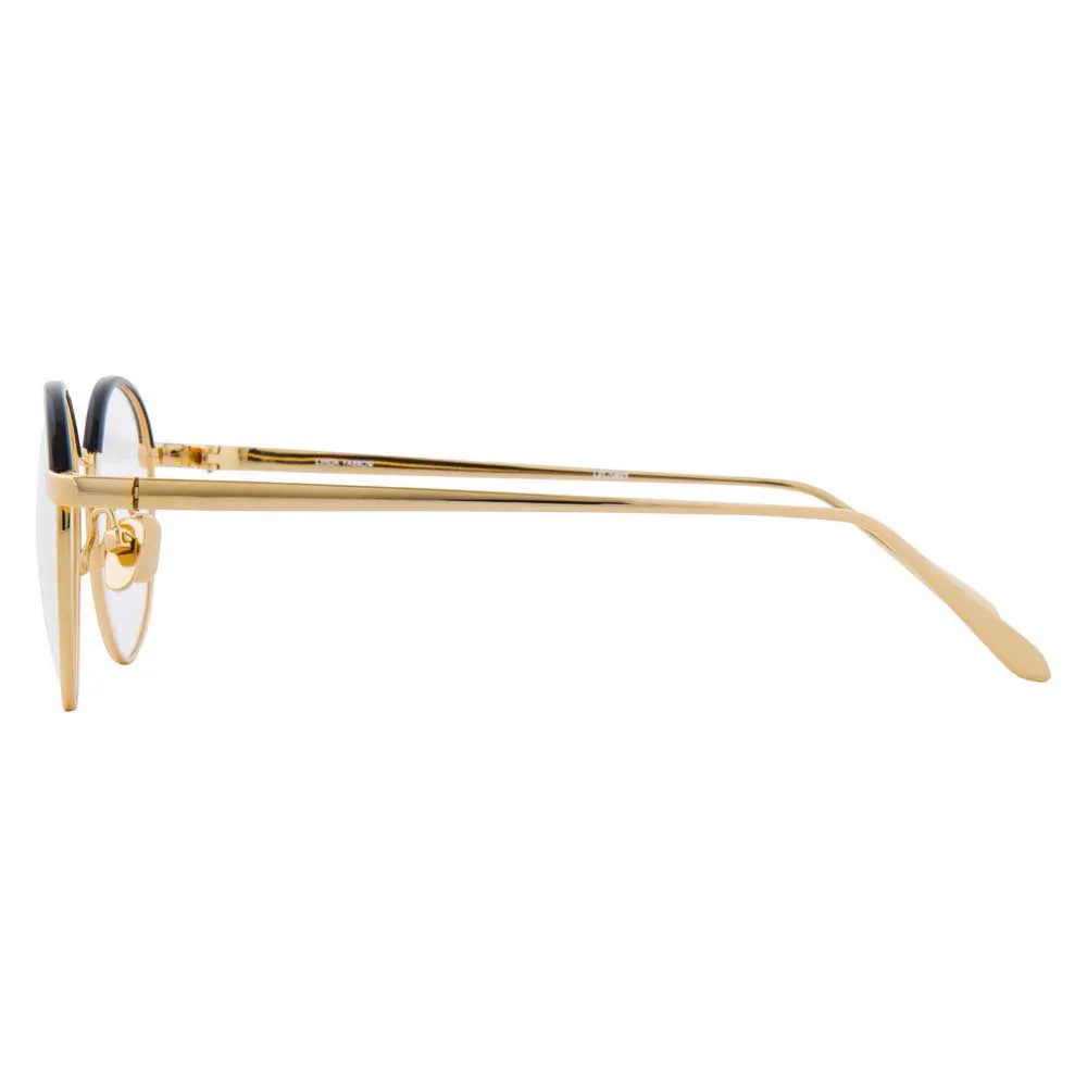 Linda Farrow 580 C1 Oval Optical Frame sold by Linda Farrow product image thumbnail 3