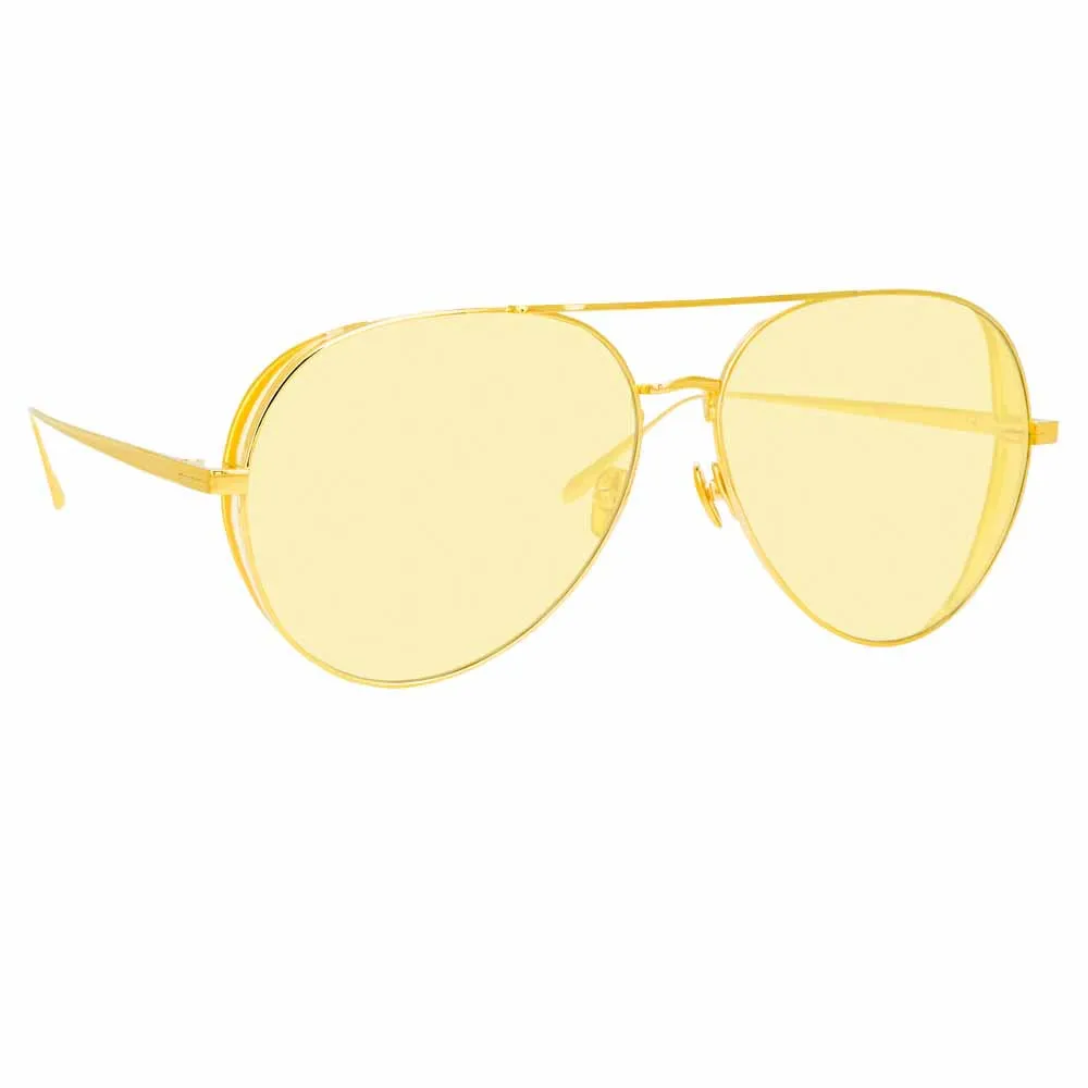 Linda Farrow Ace C6 Aviator Sunglasses sold by Linda Farrow product image thumbnail 2