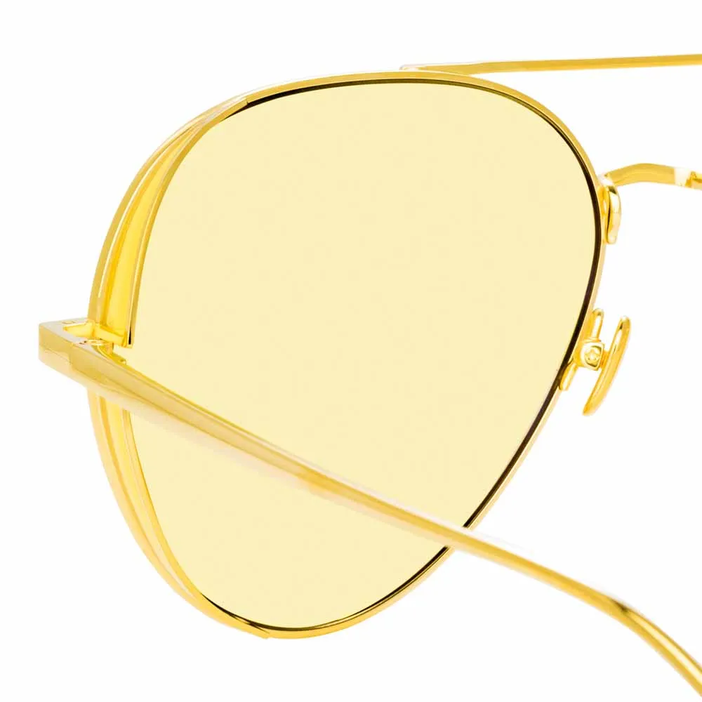 Linda Farrow Ace C6 Aviator Sunglasses sold by Linda Farrow product image thumbnail 4