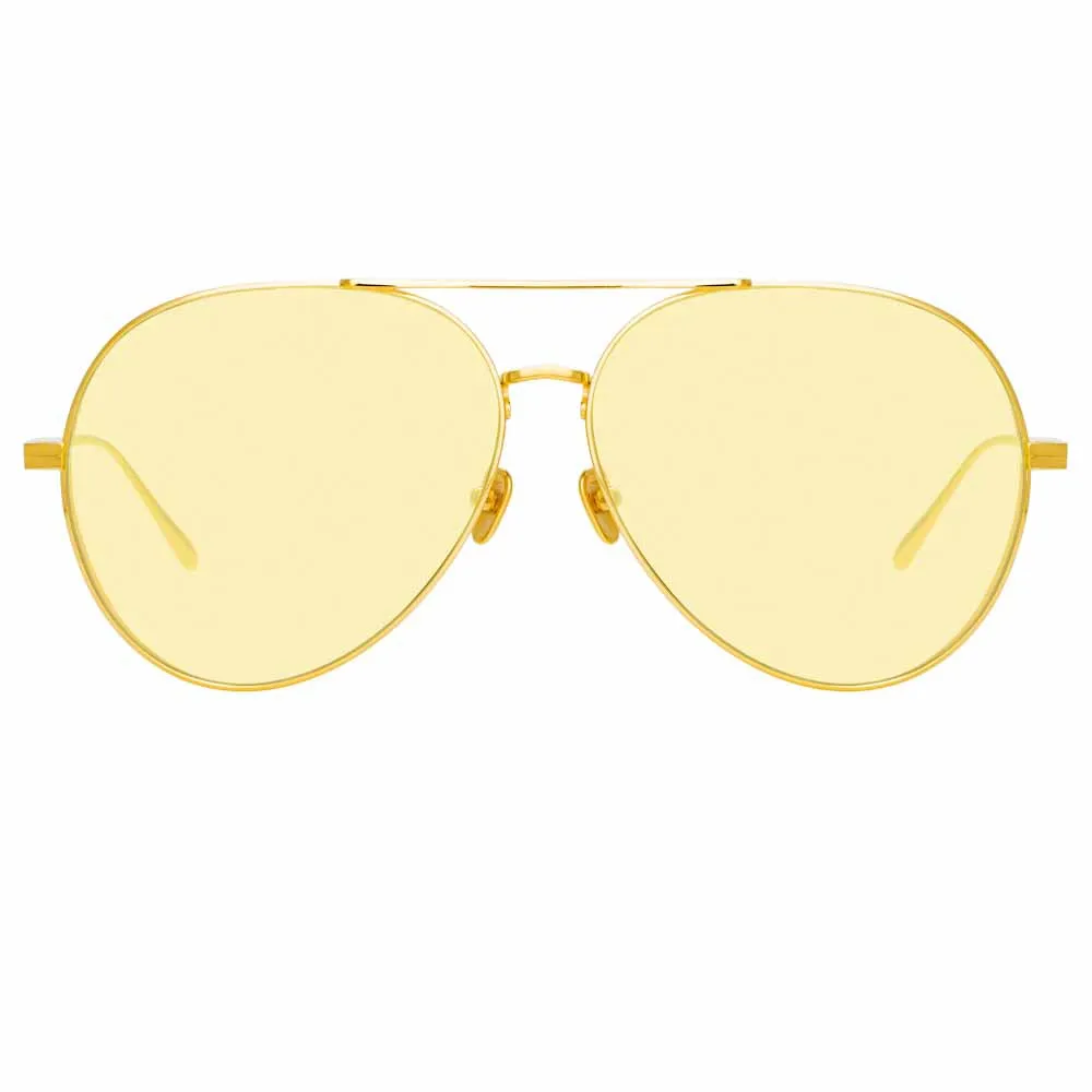 Linda Farrow Ace C6 Aviator Sunglasses sold by Linda Farrow