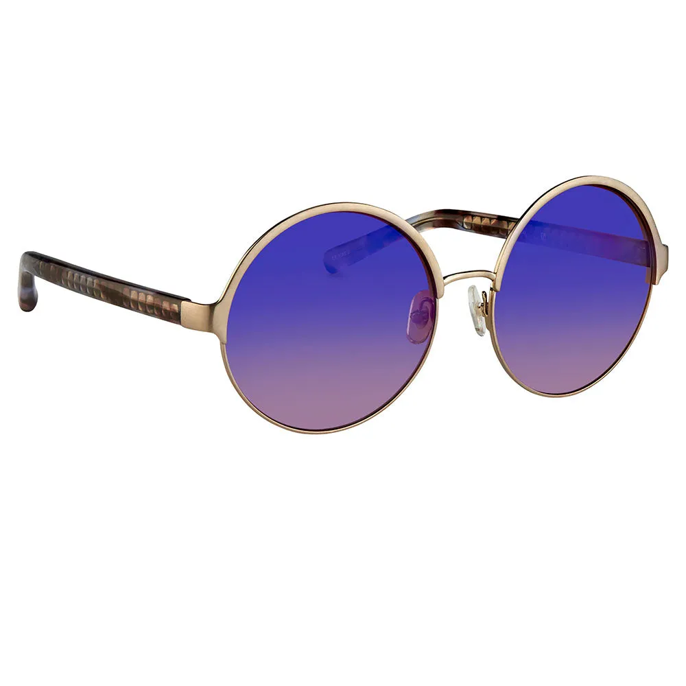 Matthew Williamson 155 C3 Round Sunglasses sold by Linda Farrow product image thumbnail 2