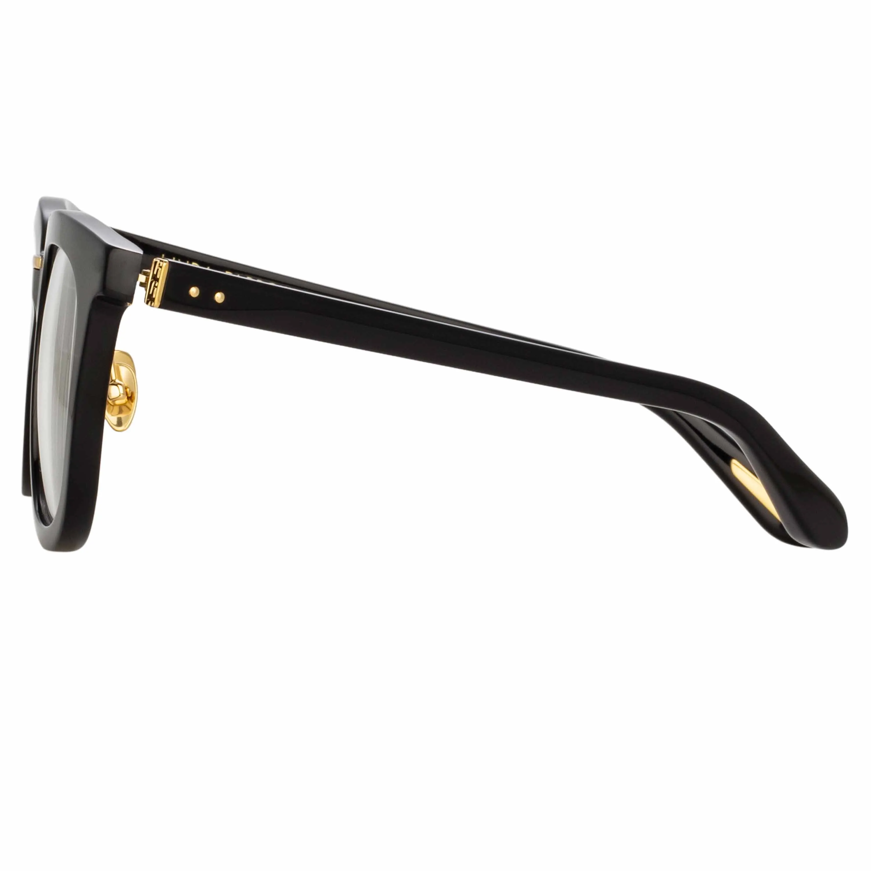 Burton Optical D-Frame in Black sold by Linda Farrow product image thumbnail 4