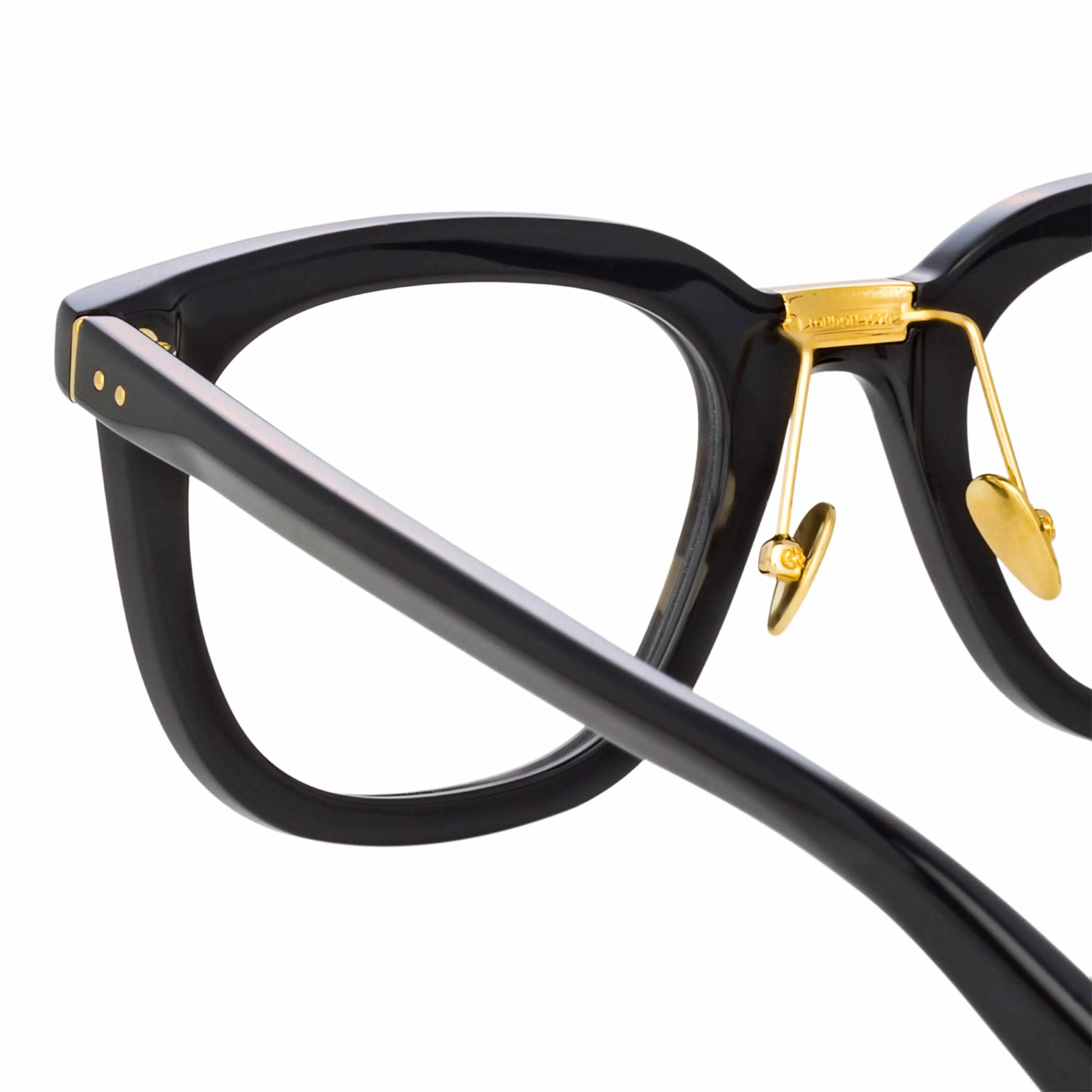 Burton Optical D-Frame in Black sold by Linda Farrow product image thumbnail 5
