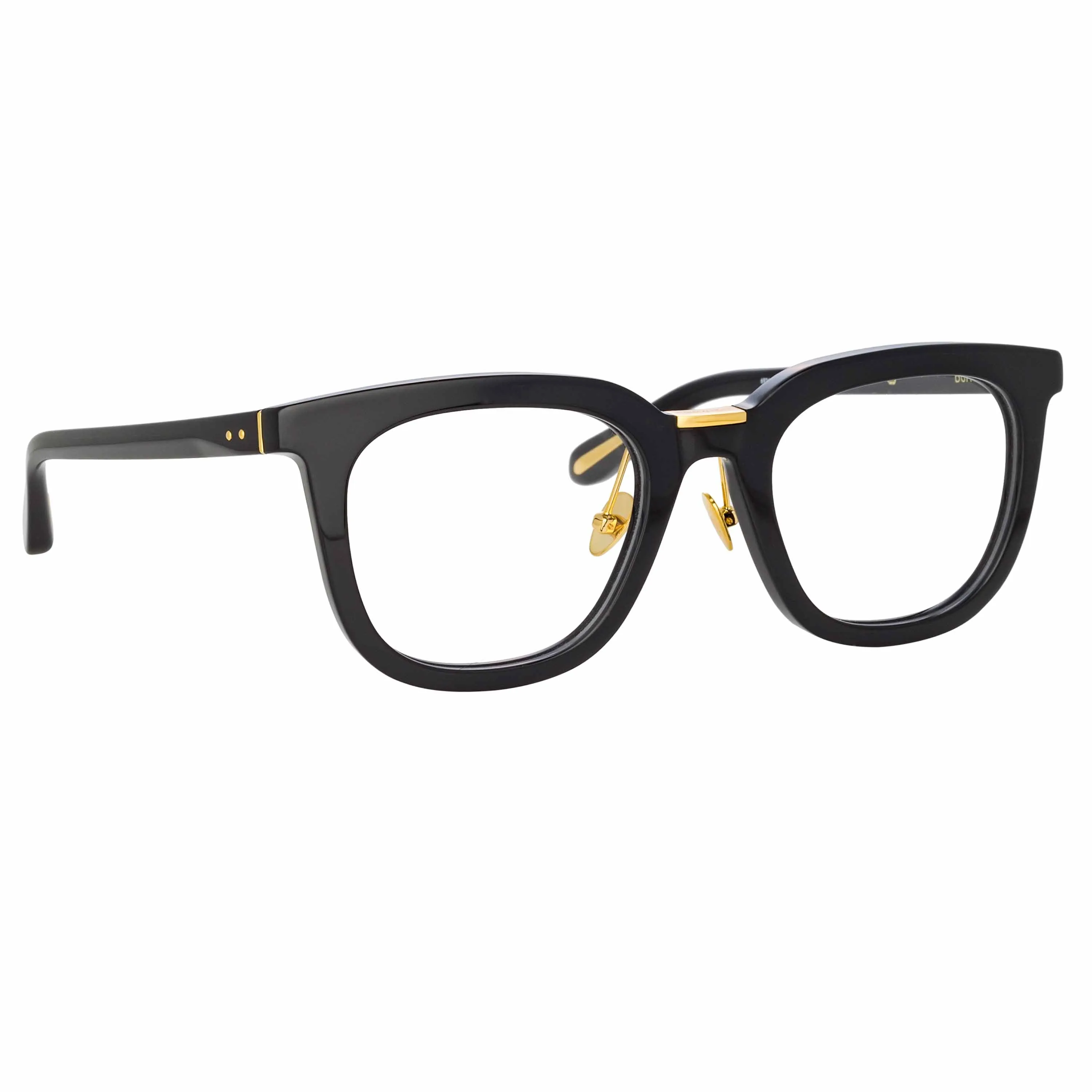 Burton Optical D-Frame in Black sold by Linda Farrow product image thumbnail 3
