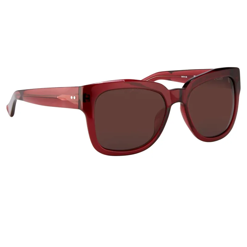 Dries van Noten 84 C13 D-Frame Sunglasses sold by Linda Farrow