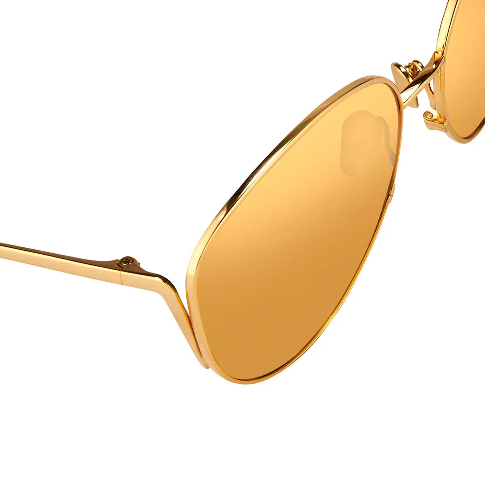 Linda Farrow 508 C1 Cat Eye Sunglasses sold by Linda Farrow product image thumbnail 4