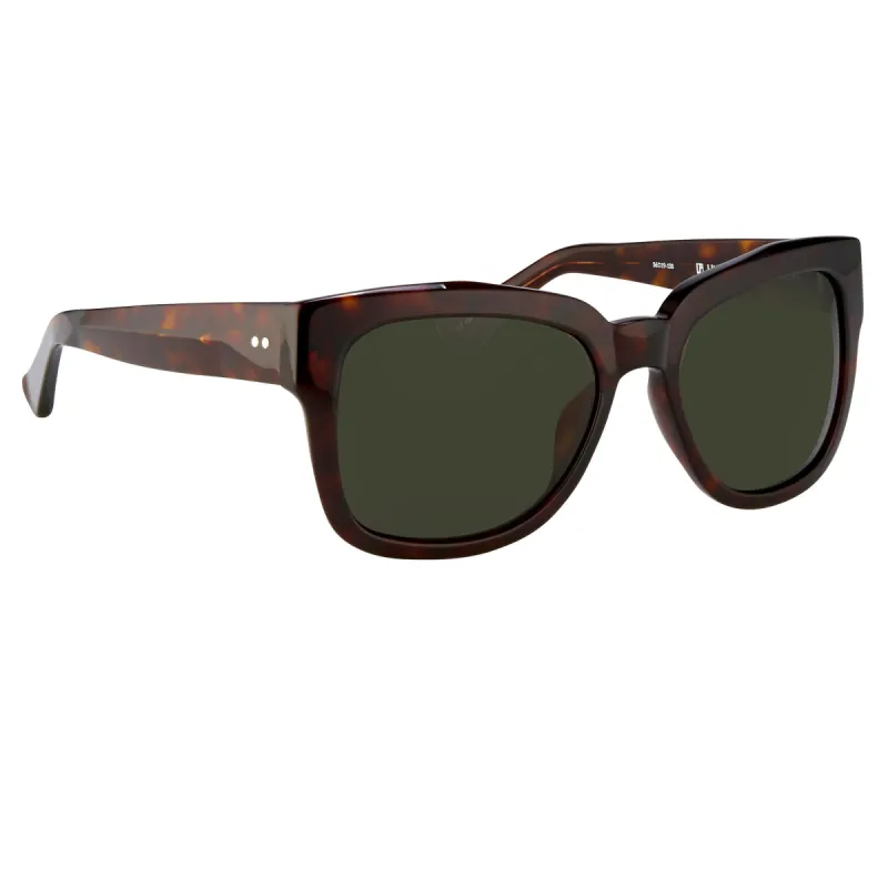 Dries van Noten 84 C10 D-Frame Sunglasses sold by Linda Farrow
