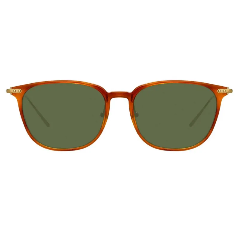 Linda Farrow Linear Wright A C11 Rectangular Sunglasses sold by Linda Farrow