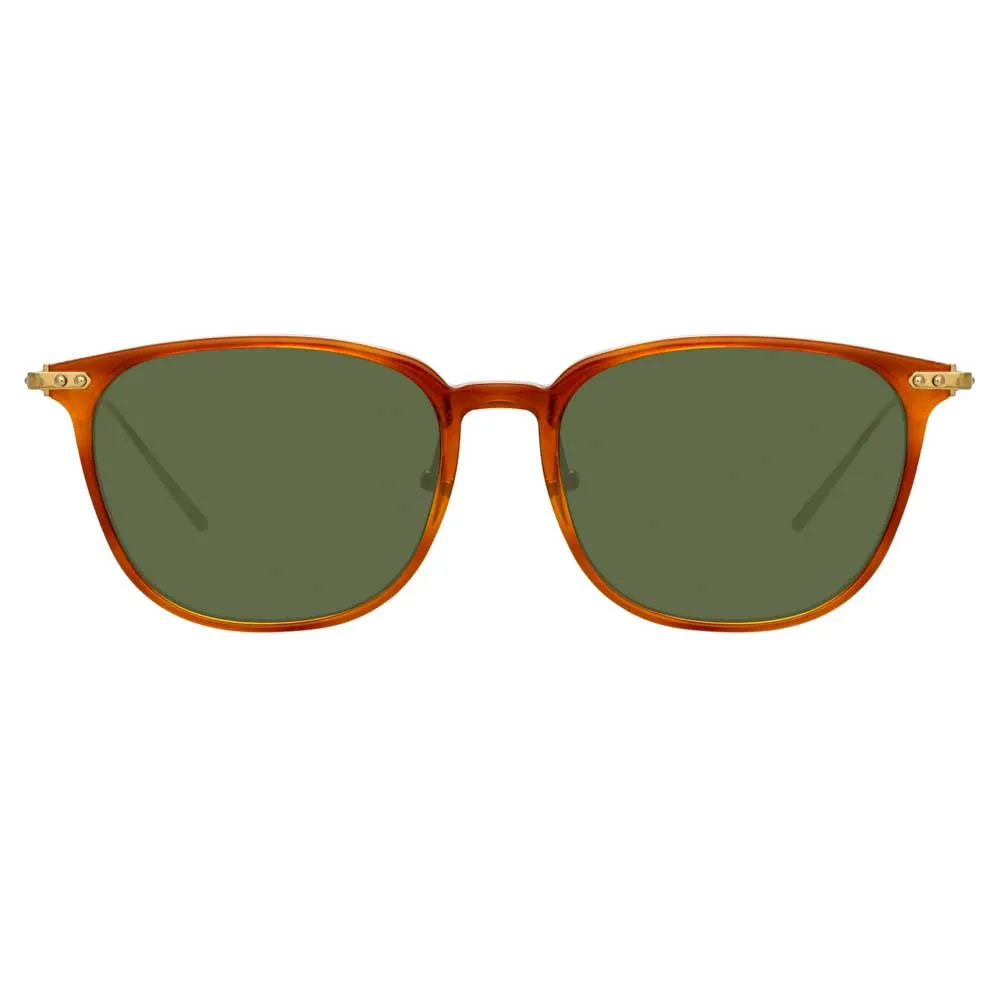 Linda Farrow Linear Wright A C11 Rectangular Sunglasses sold by Linda Farrow