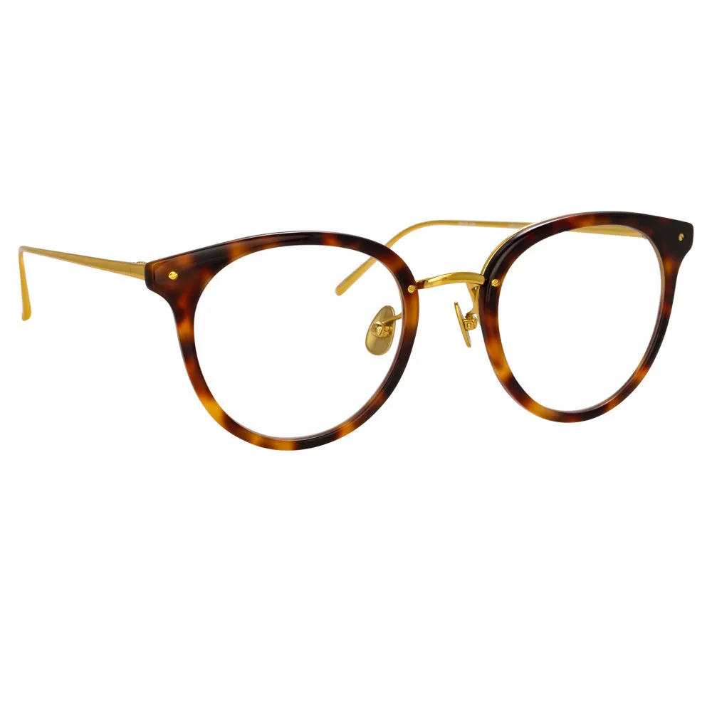 Linda Farrow Dolores C11 Oval Optical Frame sold by Linda Farrow product image thumbnail 2
