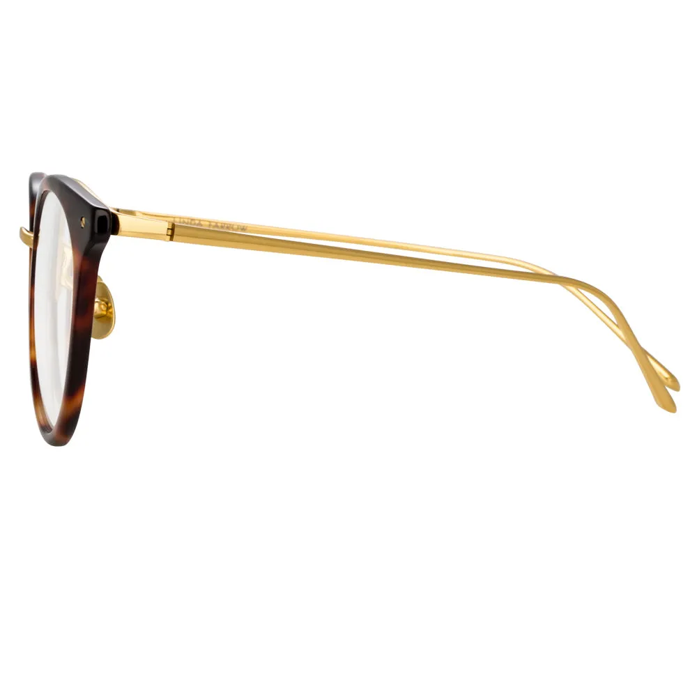 Linda Farrow Dolores C11 Oval Optical Frame sold by Linda Farrow product image thumbnail 3