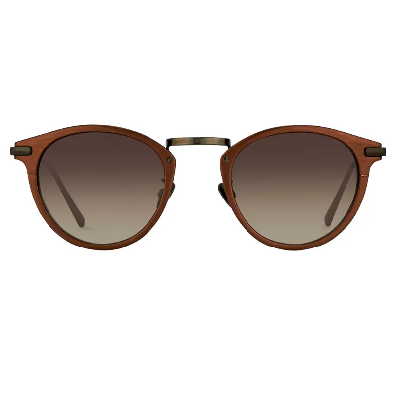Linda Farrow 512 C6 Oval Sunglasses sold by Linda Farrow