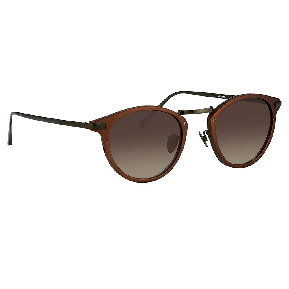 Linda Farrow 512 C6 Oval Sunglasses sold by Linda Farrow product image thumbnail 2