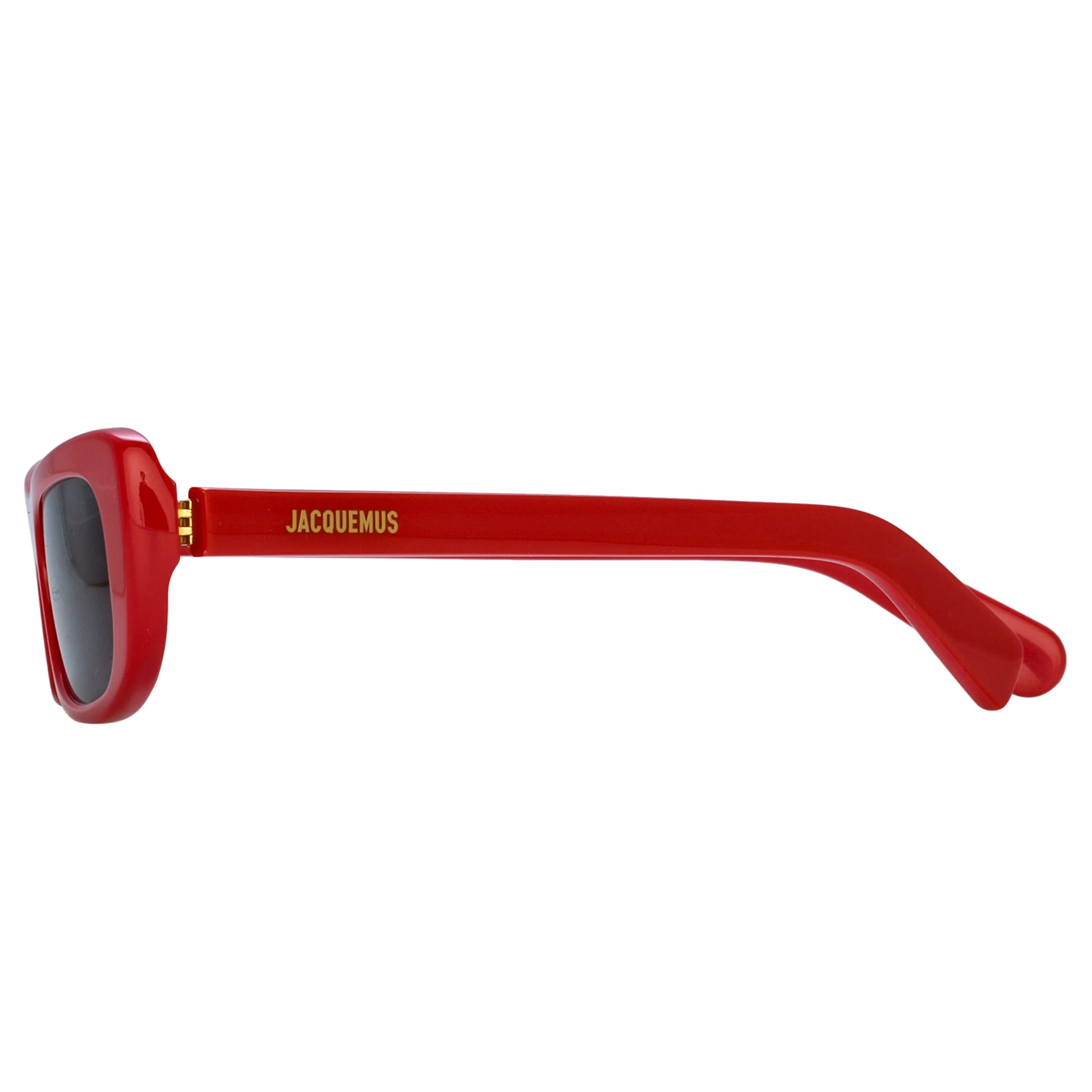 Capri Rectangular Sunglasses in Red by Jacquemus sold by Linda Farrow product image thumbnail 4