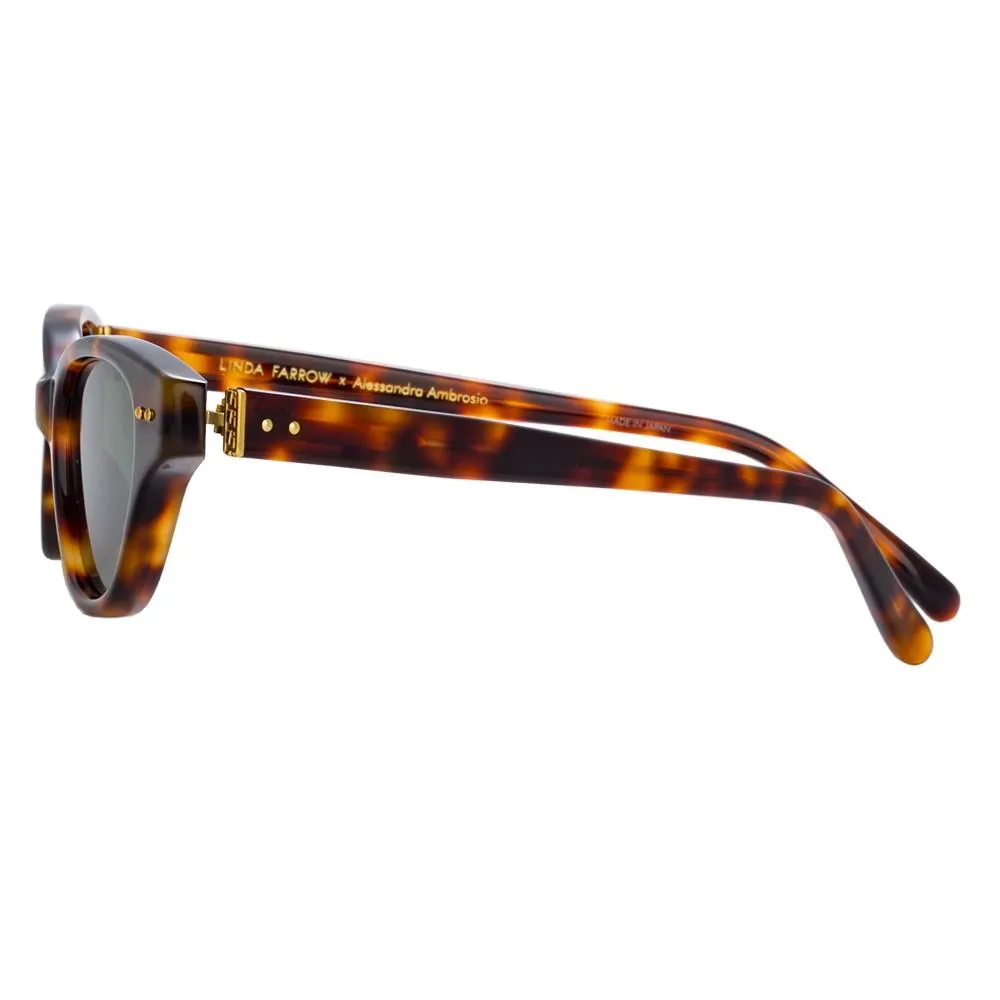 Linda Farrow Alessandra C2 Cat Eye Sunglasses sold by Linda Farrow product image thumbnail 4