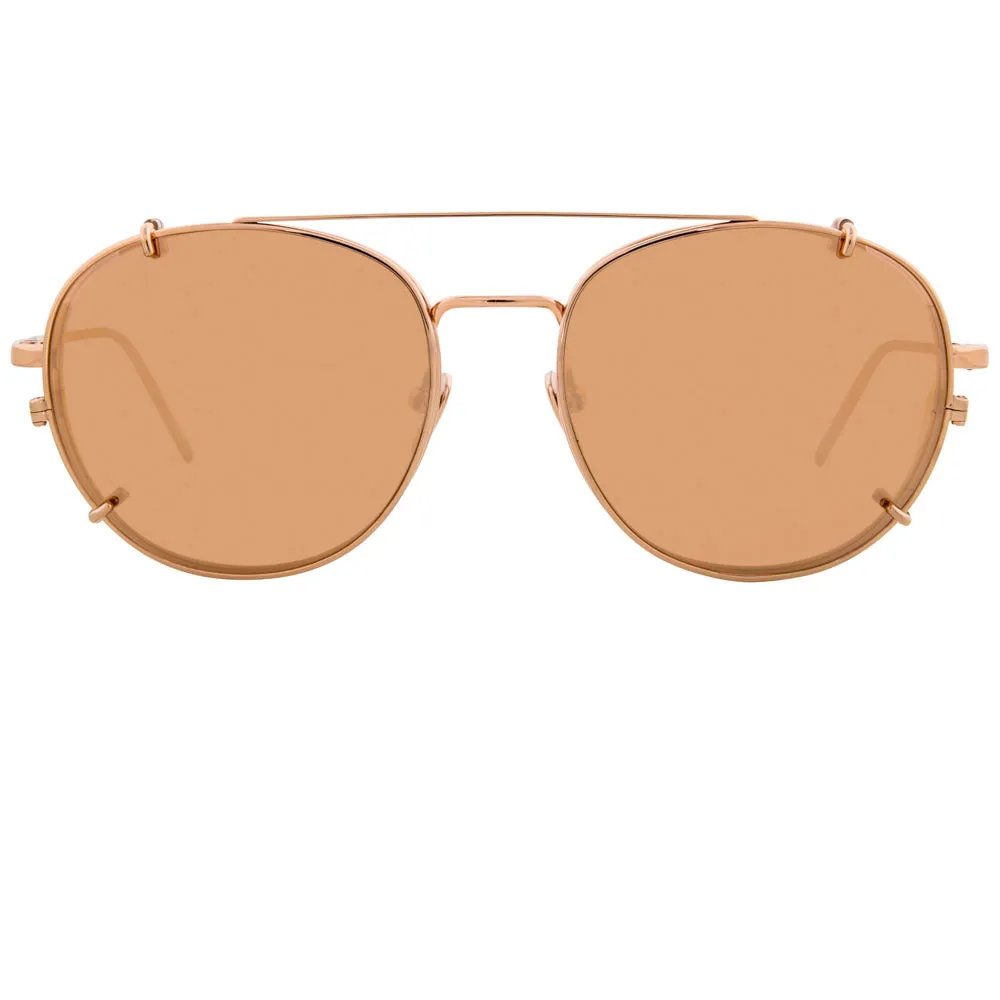 Linda Farrow 646 C3 Oval Sunglasses sold by Linda Farrow