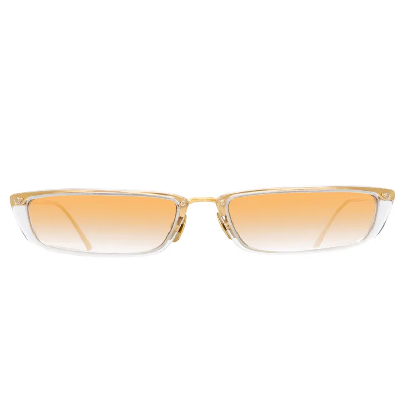 Linda Farrow Issa C6 Rectangular Sunglasses sold by Linda Farrow