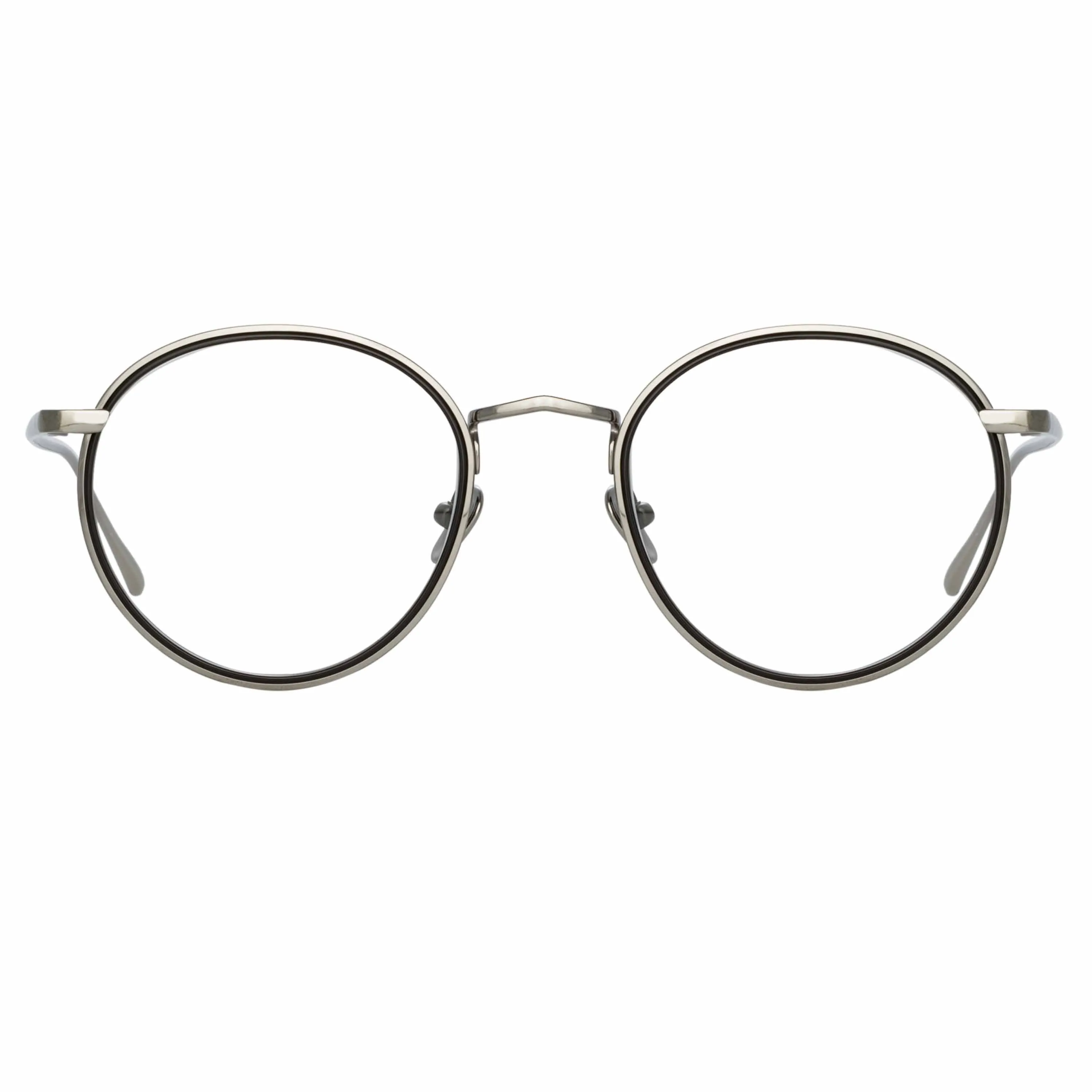 Comer Optical Oval Frame in White Gold sold by Linda Farrow product image thumbnail 2