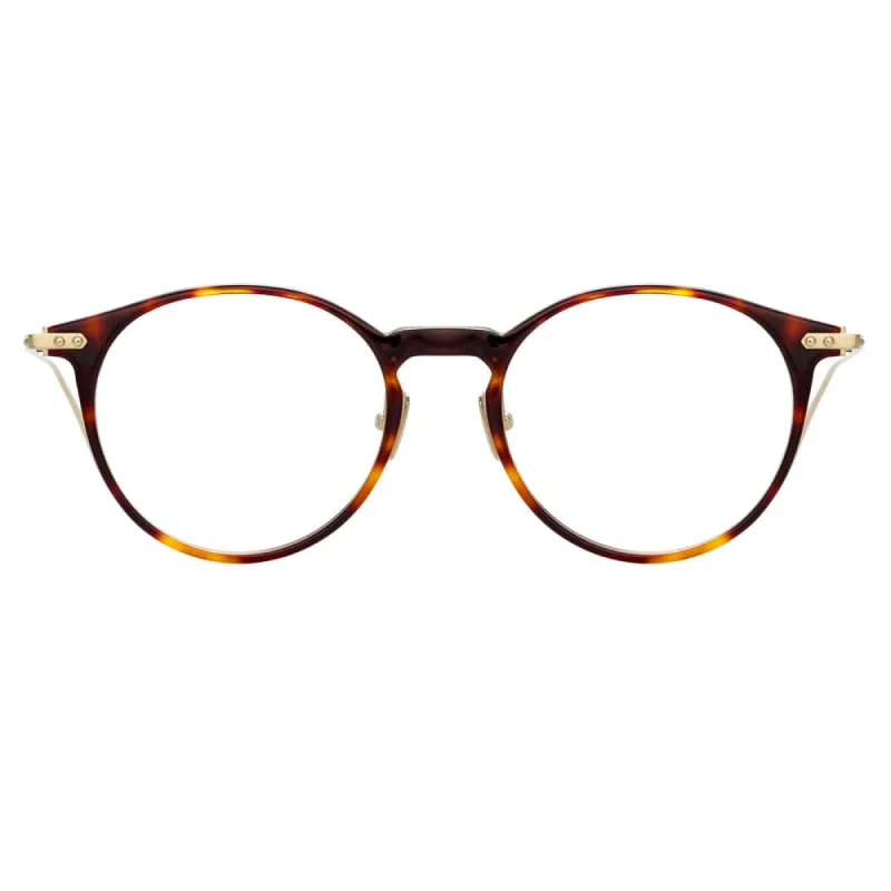 Linda Farrow Linear Chevron C3 Oval Optical Frame sold by Linda Farrow