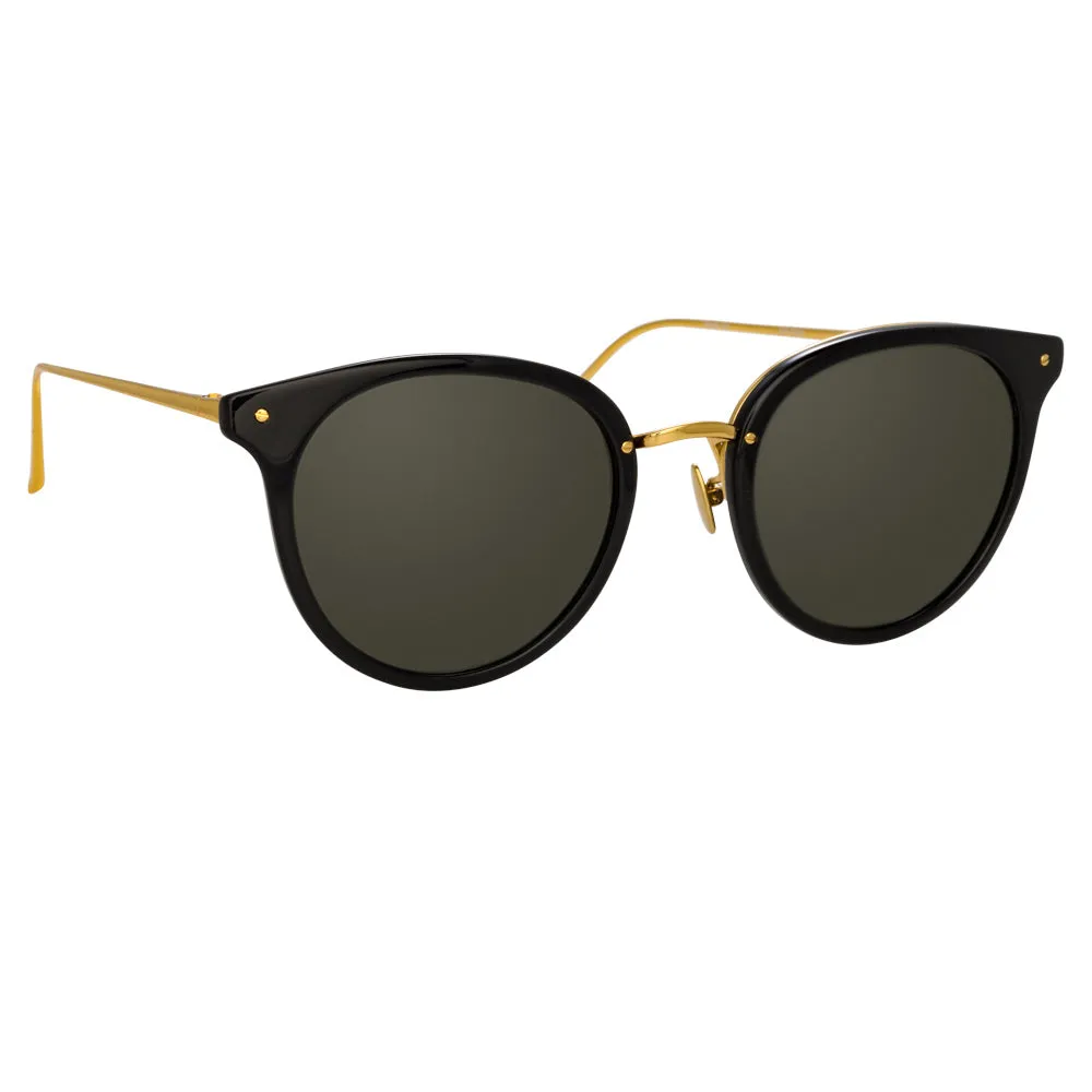 Linda Farrow Dolores C1 Oval Sunglasses sold by Linda Farrow product image thumbnail 2