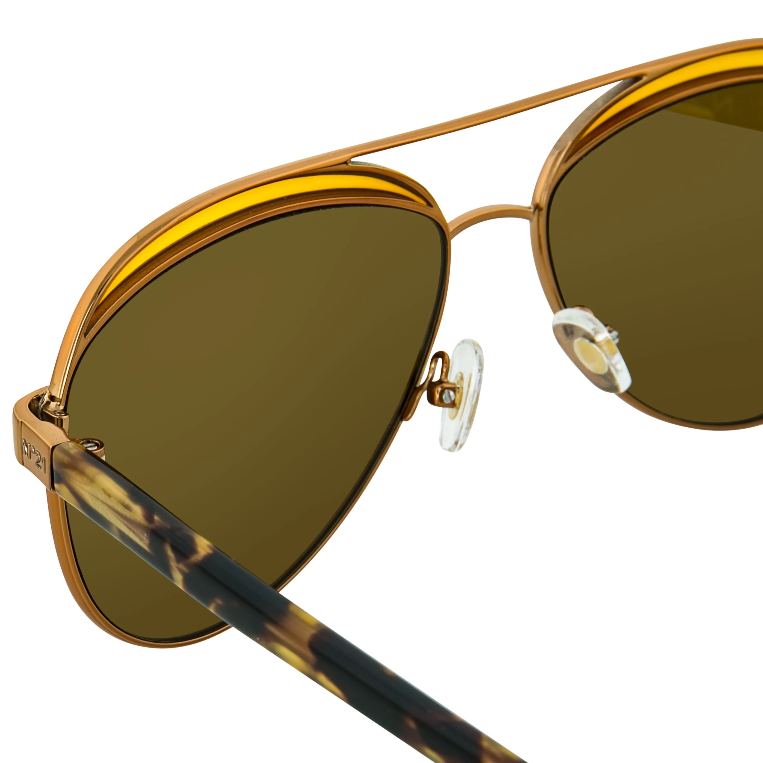 N21 S6 C2 Aviator Sunglasses sold by Linda Farrow product image thumbnail 4