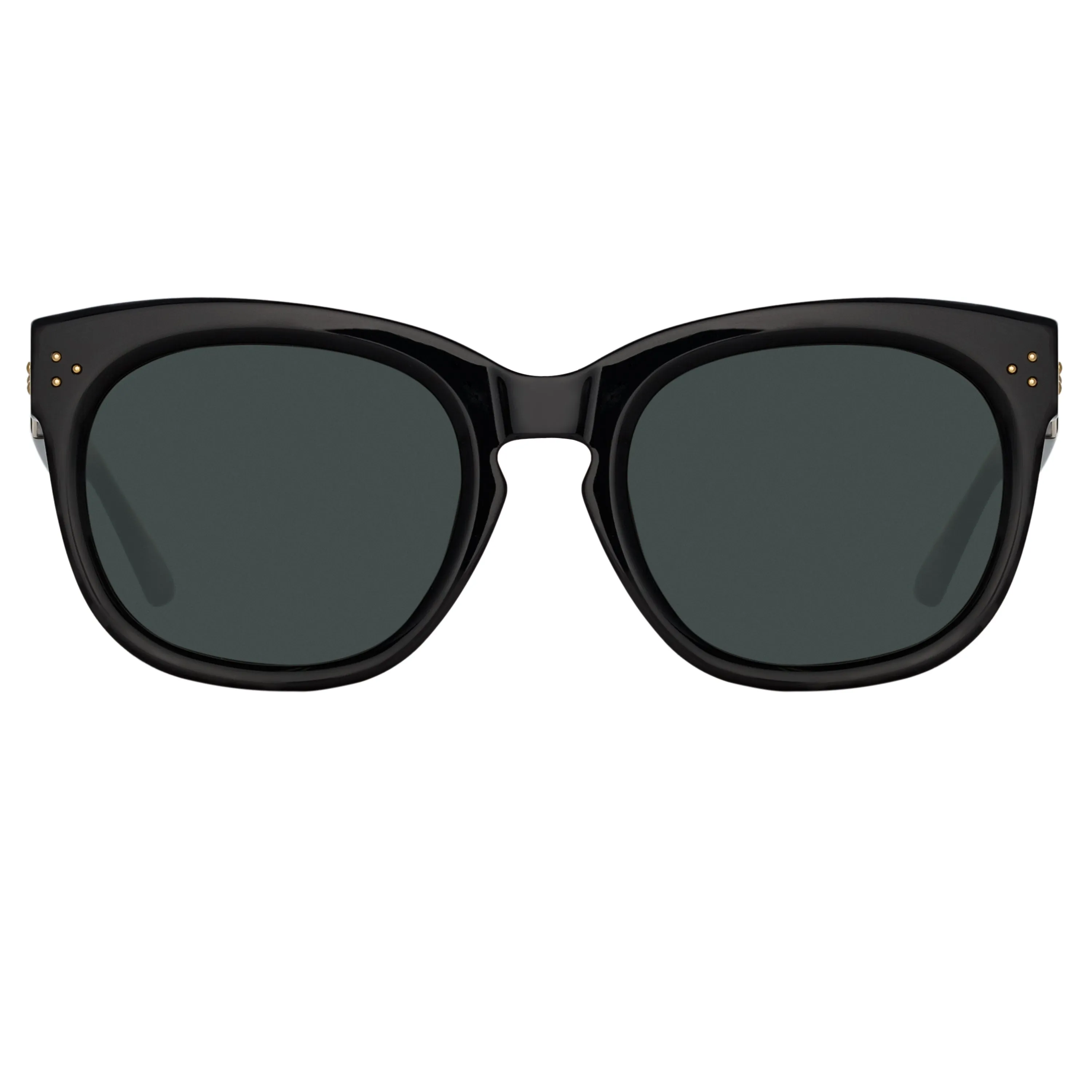 Jenson D-Frame Sunglasses in Black sold by Linda Farrow product image thumbnail 2