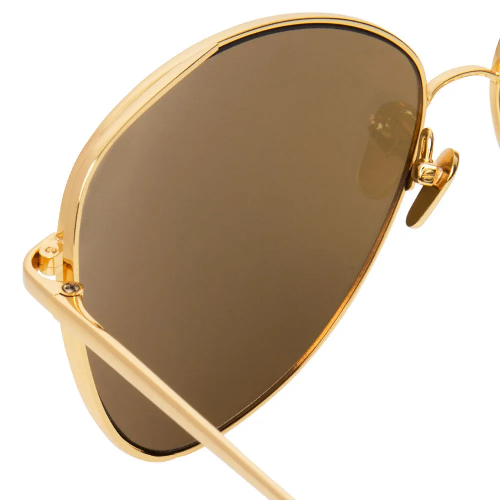 Linda Farrow 566 C1 Cat Eye Sunglasses sold by Linda Farrow product image thumbnail 3