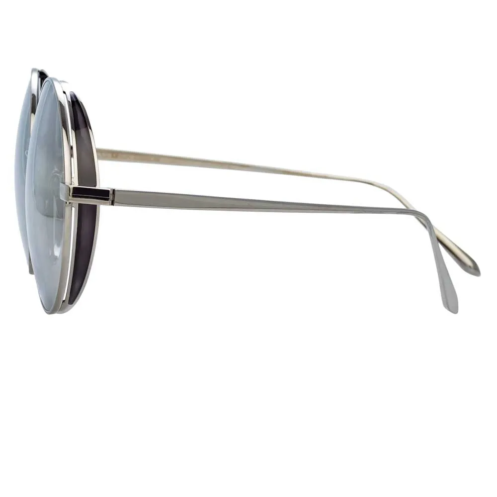 Linda Farrow Lockhart C3 Round Sunglasses sold by Linda Farrow product image thumbnail 3