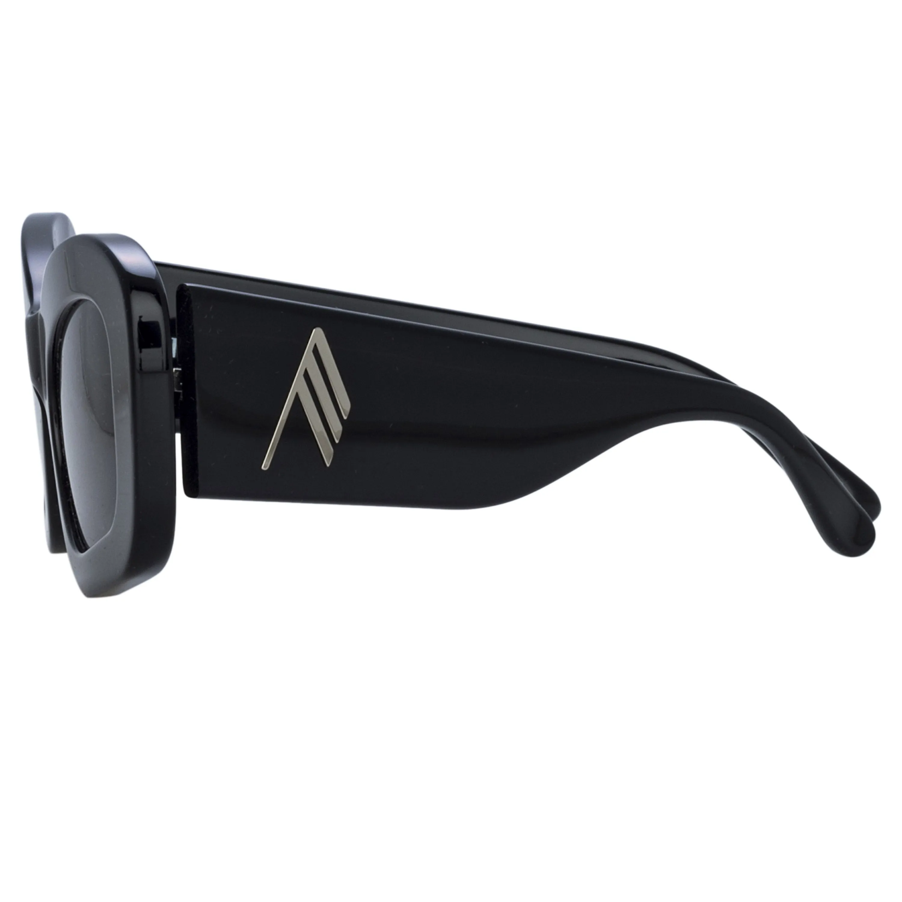 The Attico Harry Cat Eye Sunglasses in Black sold by Linda Farrow product image thumbnail 4