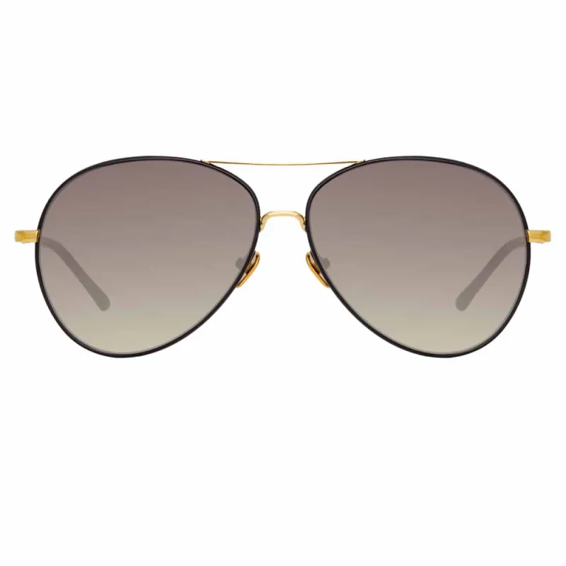 Linda Farrow Diabolo C1 Aviator Sunglasses sold by Linda Farrow