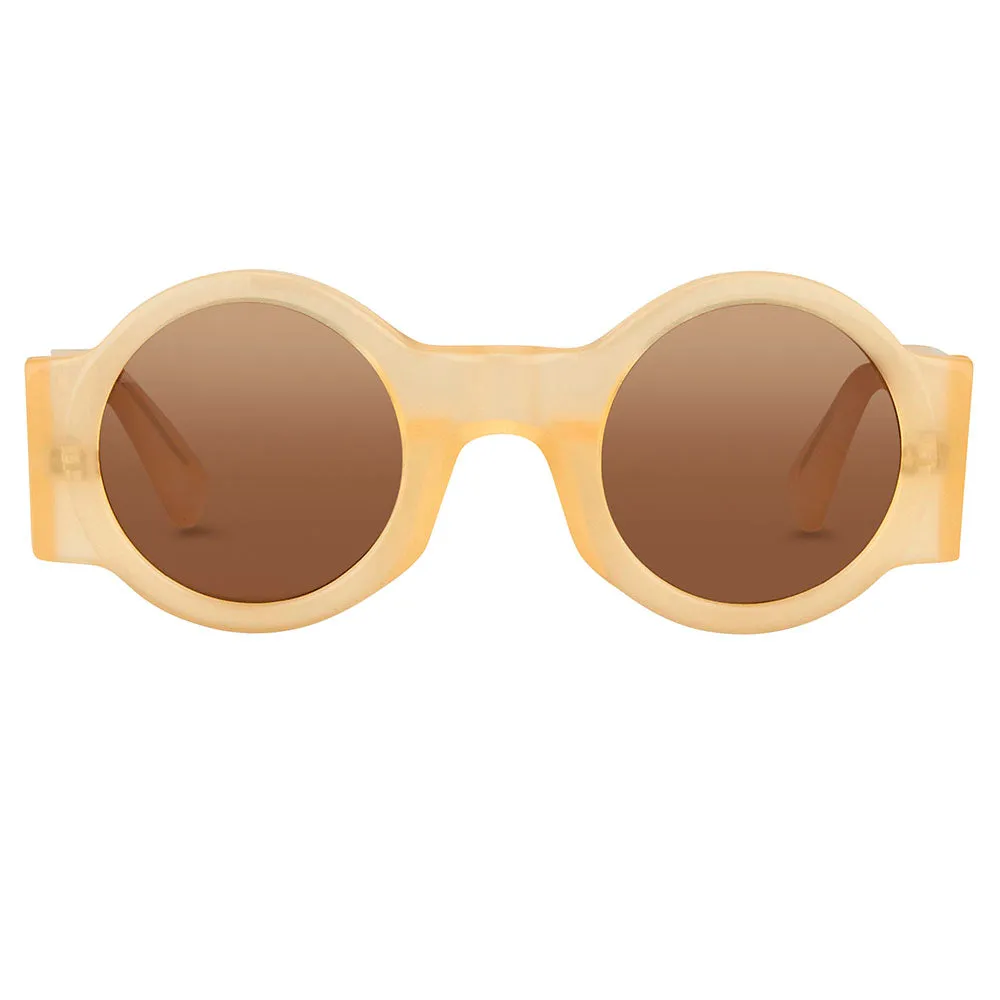 Dries van Noten 98 C13 Round Sunglasses sold by Linda Farrow