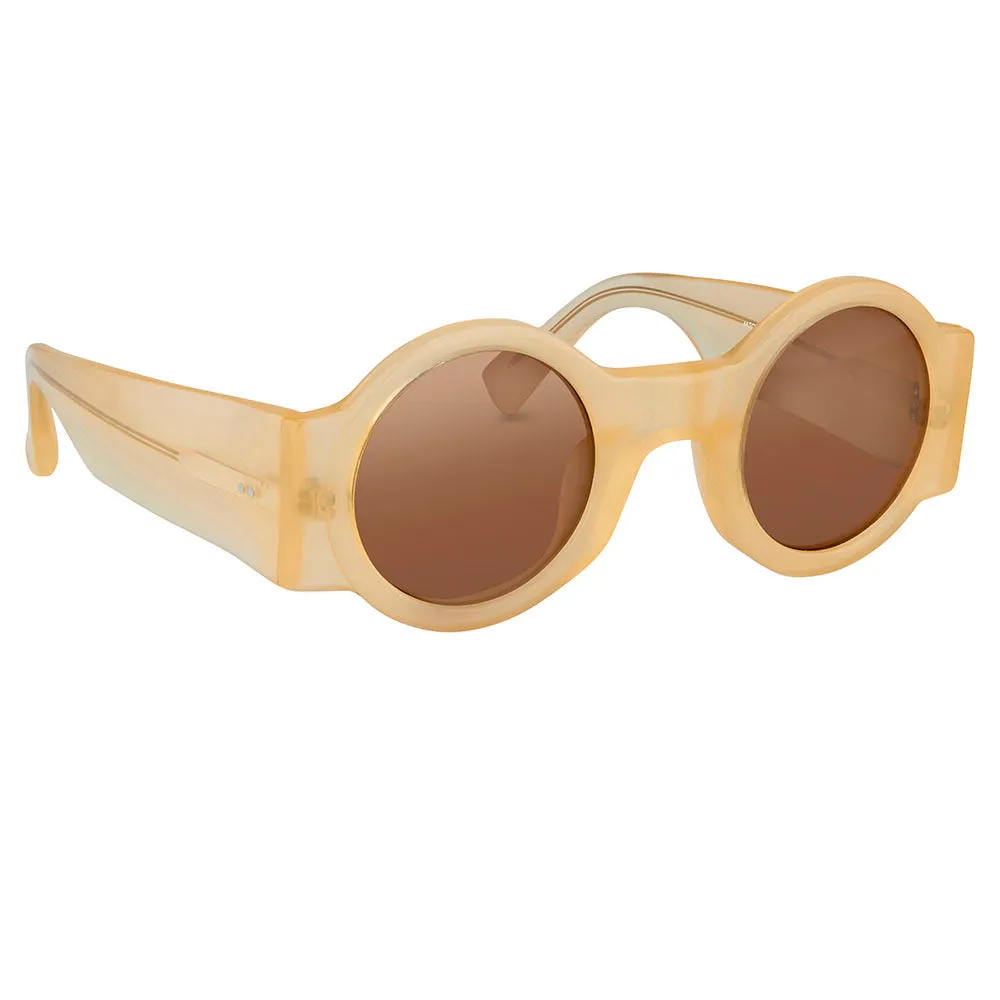 Dries van Noten 98 C13 Round Sunglasses sold by Linda Farrow product image thumbnail 2