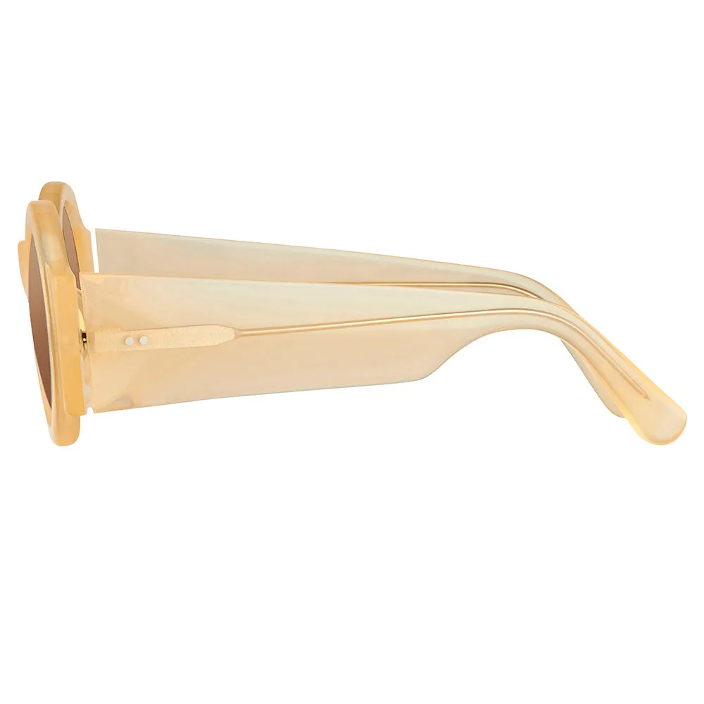 Dries van Noten 98 C13 Round Sunglasses sold by Linda Farrow product image thumbnail 3