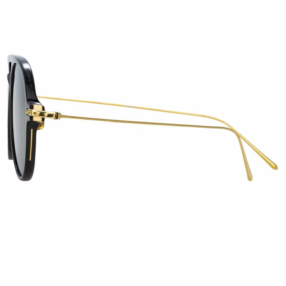 Linda Farrow Linear Gilles A C3 Aviator Sunglasses sold by Linda Farrow product image thumbnail 3