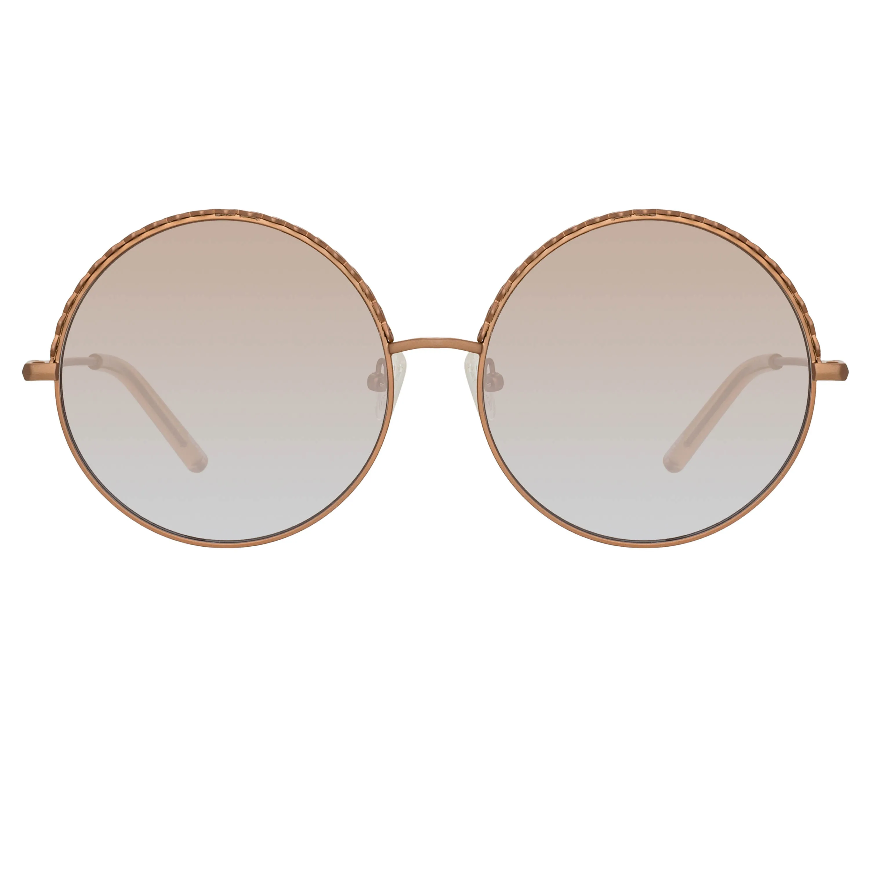 Matthew Williamson Geranium Sunglasses in Nude sold by Linda Farrow