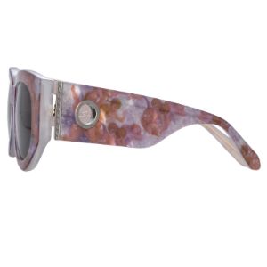 Debbie D-Frame Sunglasses in Renaissance sold by Linda Farrow