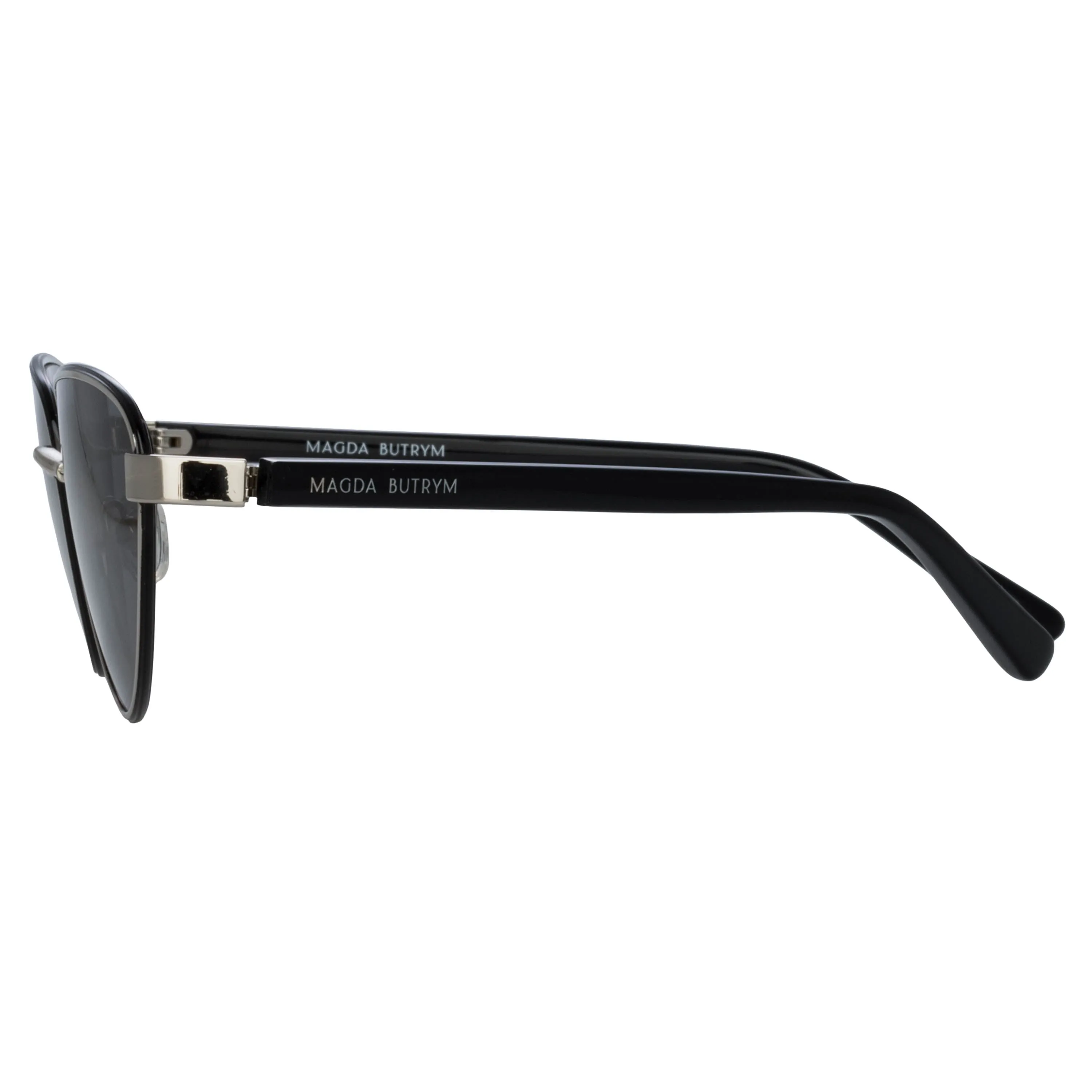 Magda Butrym Cat Eye Sunglasses in Black sold by Linda Farrow product image thumbnail 3