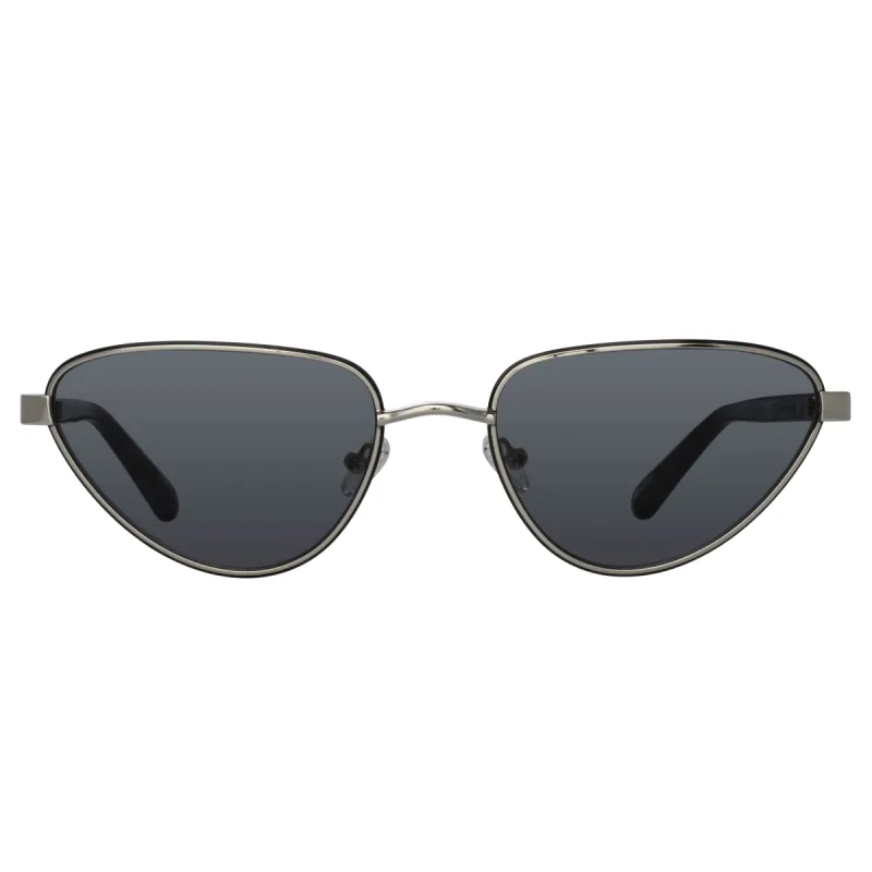 Magda Butrym Cat Eye Sunglasses in Black sold by Linda Farrow