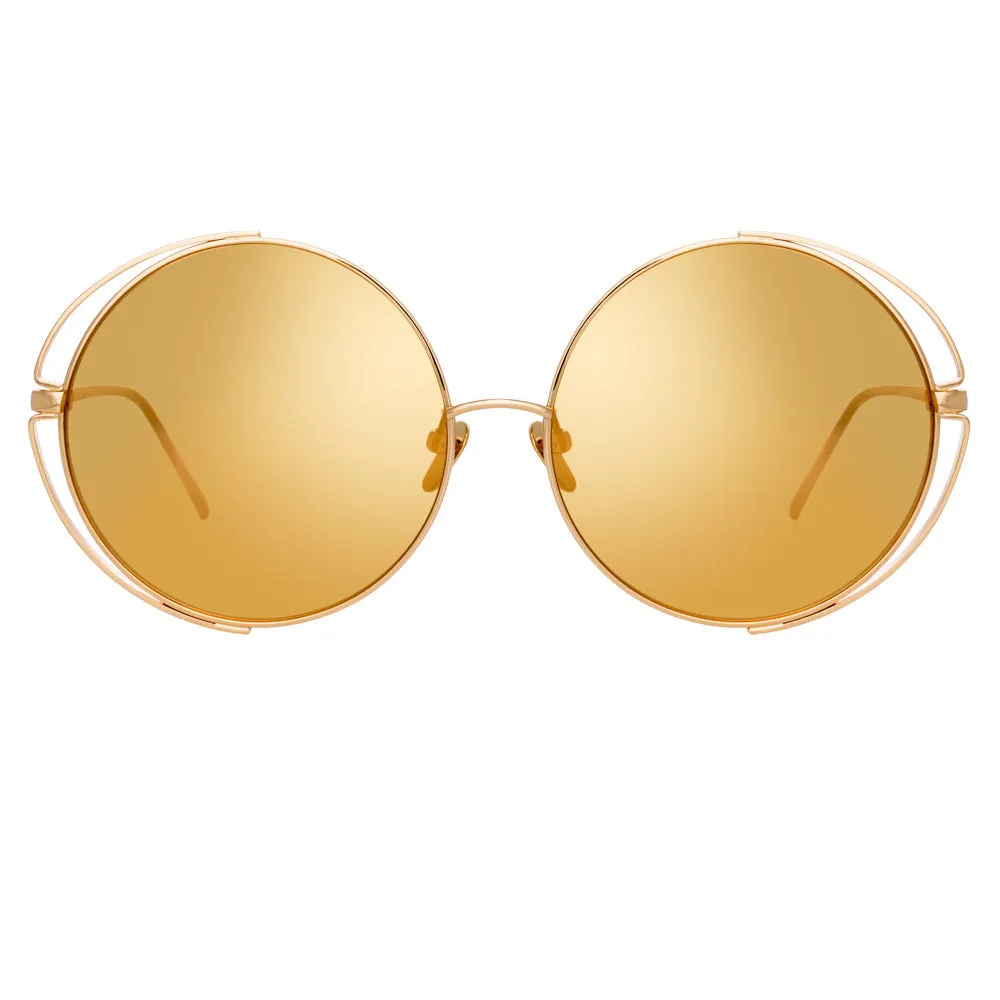 Linda Farrow Farah C1 Round Sunglasses sold by Linda Farrow