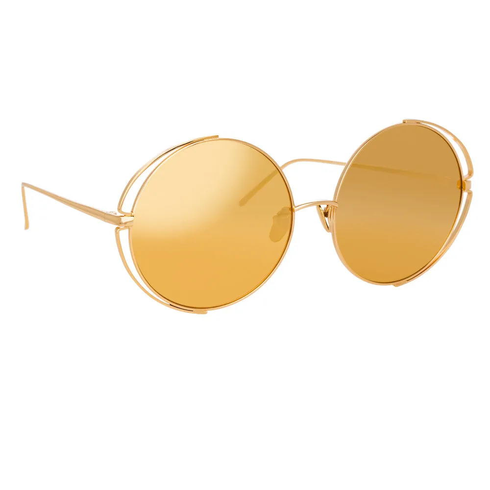 Linda Farrow Farah C1 Round Sunglasses sold by Linda Farrow product image thumbnail 2