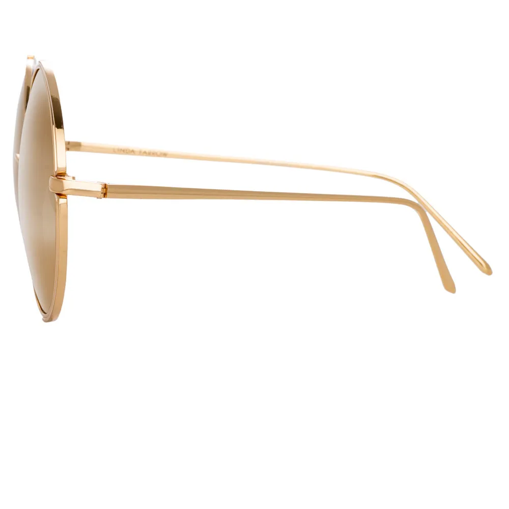 Linda Farrow Farah C1 Round Sunglasses sold by Linda Farrow product image thumbnail 3