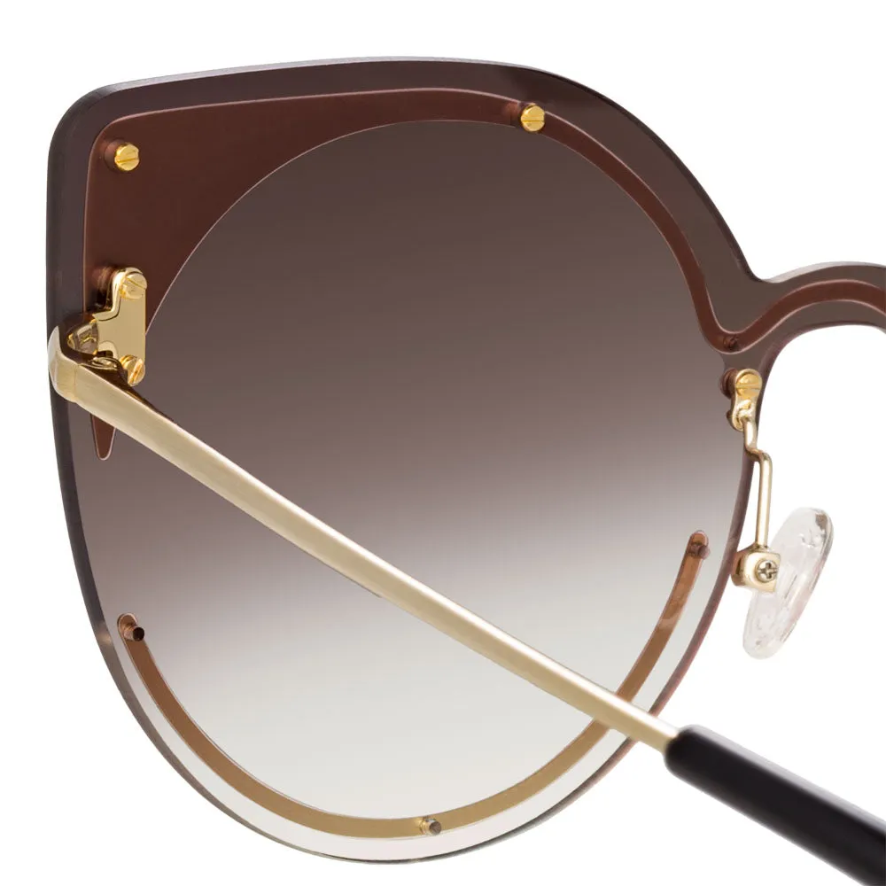 Matthew Williamson 184 C5 Cat Eye Sunglasses sold by Linda Farrow product image thumbnail 4