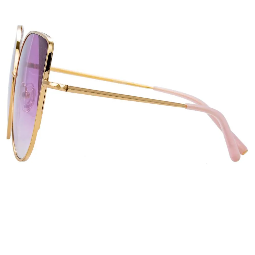 Matthew Williamson Orchid C5 Oversized Sunglasses sold by Linda Farrow product image thumbnail 3