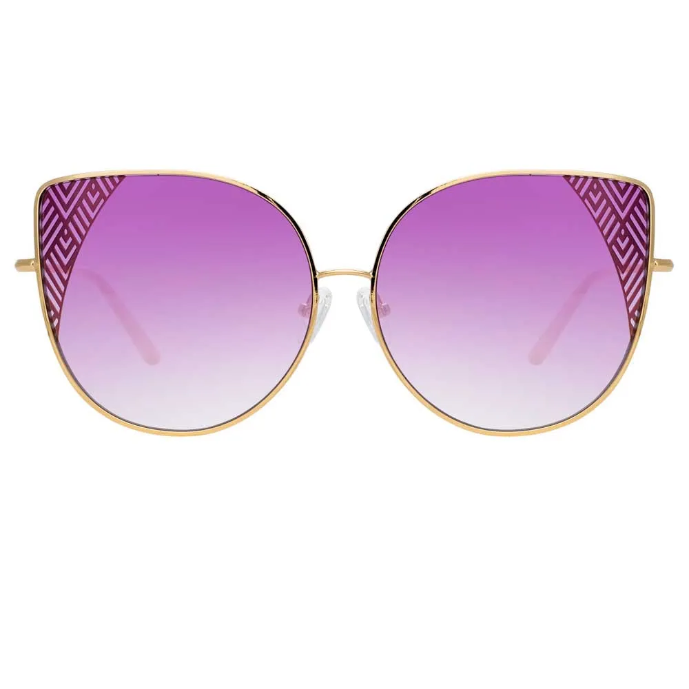 Matthew Williamson Orchid C5 Oversized Sunglasses sold by Linda Farrow product image thumbnail 2