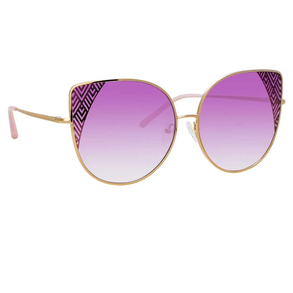 Matthew Williamson Orchid C5 Oversized Sunglasses sold by Linda Farrow
